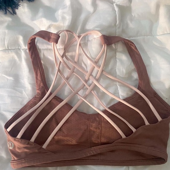 SOLD - Free to be wild lululemon bra - Picture 1 of 3